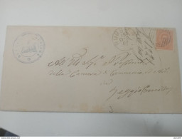 1887 LETTERA CON ANNULLO RUBBIERA REGGIO EMILIA - Poststempel