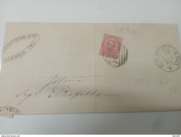 1889 LETTERA CON ANNULLO BRACIGLIANO SALERNO - Poststempel