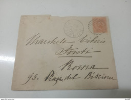 1889 LETTERA CON ANNULLO RUBBIERA REGGIO EMILIA - Poststempel