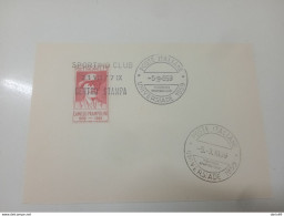 1959 CARTOLINA CON ANNULLO TORINO UNIVERSIADE - 1946-60: Poststempel
