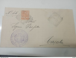 1903 LETTERA CON ANNULLO PRESENZANO CASERTA - Poststempel