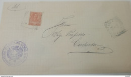 1904 LETTERA CON ANNULLO PRESENZANO CASERTA - Poststempel