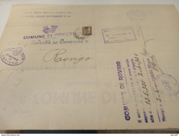 1931 MANIFESTO CON ANNULLO ORVIETO CONCORSO POSTO RAGIONIERE - Marcophilia