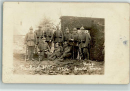 39786511 - Ein Zug Bayrischer Infanteristen Mit Vollem Marschgepaeck Fotograf Arnold Feldpost 1. Bayer. Inf. Div. - War 1914-18