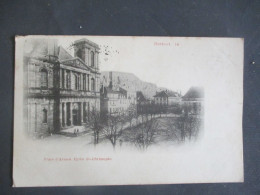 1900 BELFORT CARTE DOS SIMPLE - Belfort - Stadt