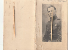 Oorlogsslachtoffer : 1944, Soldaat, Sergeant, Leo De Kinder, Meert, Sint-Gillis-Dendermonde, - Andachtsbilder