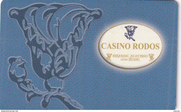GREECE - Casino Rodos, Member Card, Used - Tarjetas De Casino