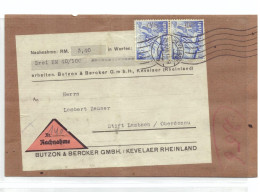 DL/66 Deutschland  Einschreiben Umschlag 1943 - Sonstige & Ohne Zuordnung