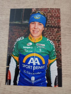 Photo Originale Cyclisme Cycling Ciclismo Ciclista Wielrennen Radfahren STEURS KAREN (AA Drink Cycling Team 2007) - Ciclismo
