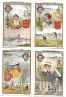 S 492, Liebig 6 Cards, Provinces De France (ref B10) - Liebig