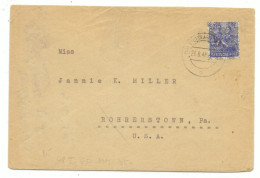 DL/63  Deutschland   Umschlag NACH USA 1948 - Autres & Non Classés