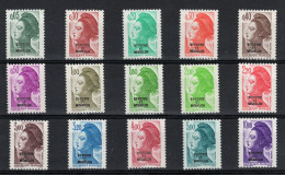 SPM - YV 455 à 469 N** MNH Luxe Complete Liberté De Gandon Cote 18 Euros - Unused Stamps