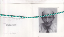 André Mestdagh-Vermeersch, Gullegem 1921, Ledegem 1998. Foto - Overlijden