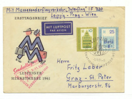DL/ 53 Deutschland   Umschlag NACH GRAZ  1951 MIT LUFTPOST - Otros & Sin Clasificación