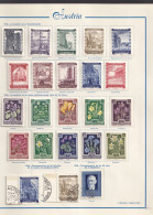 AUTRICHE - Petite Collection Arrétée En 1970 - 1 Scan En Exemple - Verzamelingen