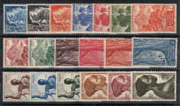 AEF - YV 208 à 226 N** MNH Luxe Complete , Cote 32 Euros - Nuovi