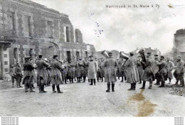 51 SAINTE MARIE A PY FANFARE MILITAIRE ALLEMANDE - Otros & Sin Clasificación