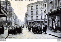 93 AUBERVILLIERS RUE DU MOUTIERS BOUCHERIE - Aubervilliers