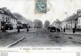91 MONTLHERY ROUTE D'ORLEANS STATION DE TRAMWAY - Montlhery