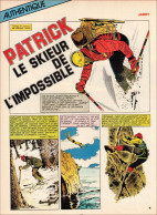 Patrick Vallençant. Skieur Et Alpiniste Français. Bande Dessinée. BD. Histoire Vraie & Complète. 1979. - Documenti Storici