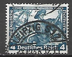 GERMANIA REICH TERZO REICH 1933 OPERE MUSICALI DI WAGNER UNIF.471 Dentellato 14  USATO VF - Oblitérés