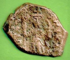 MONNAIE BYZANTINE A IDENTIFIER / 4.52 G /  Max 24.5 Mm / En Partie Désoxidée - Byzantinische Münzen
