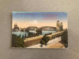 Koln Hohenzollernbrucke Carte Postale Postcard - Koeln
