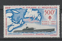 SPM N° 28 NEUF* TRACE DE CHARNIERE / MH - Unused Stamps