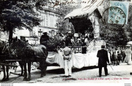 51 REIMS FETE DES ECOLES JUILLET 1906 CHAR DE L'HIVER - Reims
