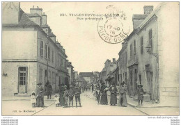 03 VILLENEUVE SUR ALLIER RUE PRINCIPALE - Other & Unclassified