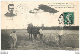 LES PIONNIERS DE L'AIR L'AEROPLANE BLERIOT AU DESSUS DES PLAINES DE LA BEAUCE - ....-1914: Precursori