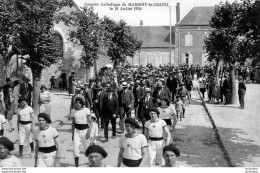 CONGRES CATHOLIQUE DE MARIGNY LE CHATEL DANS  L'AUBE LE 18 JUILLET 1926 REF5 - Autres & Non Classés