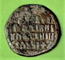 MONNAIE BYZANTINE A IDENTIFIER PAR ERUDIT / 9.25 G / Diamètre Max  28.91 Mm / CUIVRE - Byzantinische Münzen