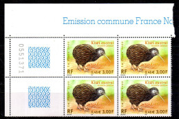 France.bloc De 4 Numéroté Du N°3360.kiwi.neuf. - Ongebruikt