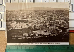 REAL PHOTO ALBUMINE Vers 1880 Italia Italie Roma Vue Panoramique - Anciennes (Av. 1900)