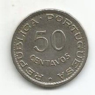 CAPE VERDE PORTUGAL 50 CENTAVOS 1949 - Kaapverdische Eilanden