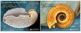 Greece 2024 Europa CEPT - Fauna And Flora Imperforate Set MNH - Unused Stamps