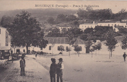 POSTCARD PORTUGAL - ALGARVE - MONCHIQUE -,PRAÇA 5 DE OUTUBRO - Faro