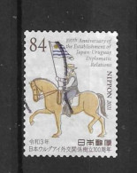 Japan 2021 100 Y. Relations With Uruguay Y.T. 10770 (0) - Used Stamps