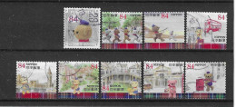 Japan 2021 Posukuma Y.T. 10723/10731 (0) - Used Stamps