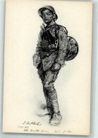 39883311 - Sign. Le Blant Ein Junger Trommler In Uniform WK I - Other & Unclassified