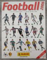 Album Panini (vide) Football 2006 Belgique - French Edition