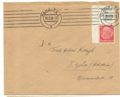 DL/43   Deutschland UMSCHLAG HAMBURG 12 PF 1939. - Enveloppes