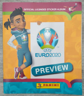 Album Panini (vide) UEFA Euro 2020 Preview - Edición Francesa