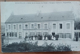 D.76 Epouville Hôtel De La Queue Du Chien - George Herou,  Propriétaire - Other & Unclassified