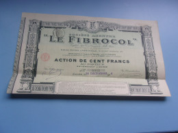 LE FIBROCOL (grenoble ISERE) - Otros & Sin Clasificación
