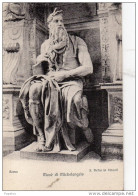 1928 ROMA -  MOSE'  DI MICHELANGELO - Skulpturen