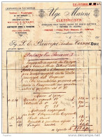 1912 FIRENZE - UGO MARINI ELETTRICISTA - Italia