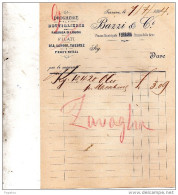 1894 FERRARA FABBRICA DI LIQUORI BAZZI - Italie