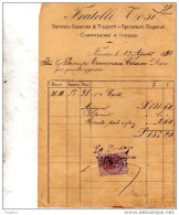 1893 FIRENZE - FRATELLI TOSI SERVIZIO GENERALE DI TRASPORTI - Italië